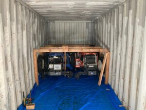 Exportación de tractores de carga de contenedores a Japón