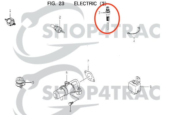 Culasse Iseki E3CD | E3CD-T | E3CE | complet + joint de culasse + bougie de préchauffage