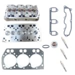 Głowica cylindrów Iseki E3CD | E3CD-T | E3CE | kompletny + uszczelka pod głowicą + świeca żarowa