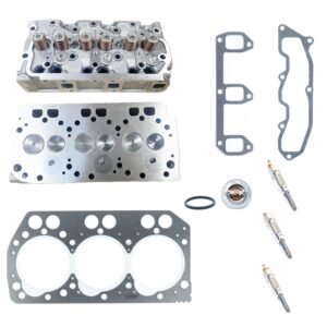 Cilinderkop Iseki E3CD | E3CD-T | E3CE | compleet + koppakking + gloeibougie
