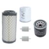 Kit de filtre | Kit d'entretien Kubota BX1870-1 | BX231 | BX2350D | BX2370-1 | BX25D | BX2670-1 | G18 | G21 | G2160 | G23 | RTV900