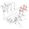 Rücklaufleitung Kubota D750 – D850 – D950 | Überlaufrohr