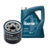 Zestaw filtra oleju silnikowego + olej 15W40 Kubota B1121 – BX2670 | G1700 – GR212S | Yanmar | Takeushi