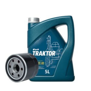 Juego de Filtro de Aceite de Motor + Aceite 15W40 Iseki TA Landleader | TA207 – TA287F | TA317F – TA530 | TA538 – 5040
