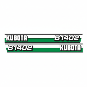 Sticker | Kubota B1402 Sticker Set