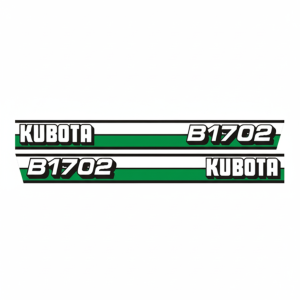 Decal | Kubota B1702 Decal Set | B Series