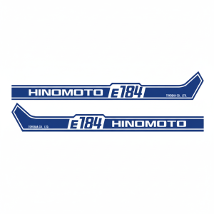 Sticker | Sticker Set Hinomoto E184 | E Series