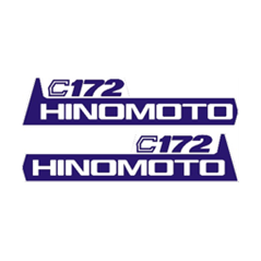 Sticker | Hinomoto C172 Sticker Set | Model 2