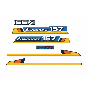 Adesivo | Set di adesivi Iseki Landhope TU157 | Serie TU