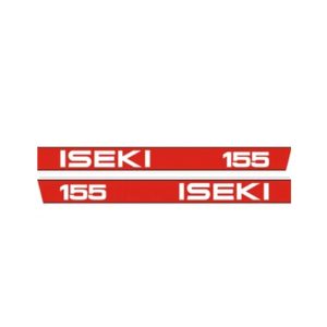 Iseki TX155 Sticker Set | TX Series - Complete Set & Original Look
