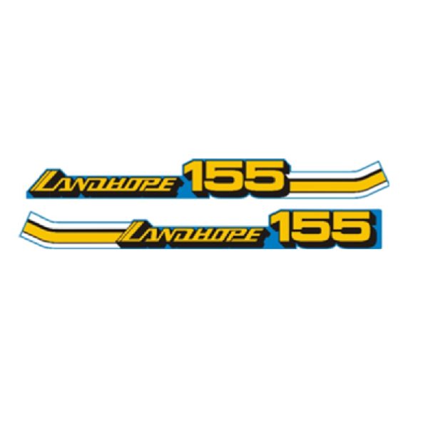 Stickerset Iseki TU155 | TU Series - Complete Set &amp; Originele Look – OEM: TU155-DECAL-SET, 8665-901-228-00