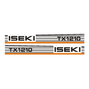 Iseki TX1210 Sticker Set | TX Series - Complete Set & Original Look