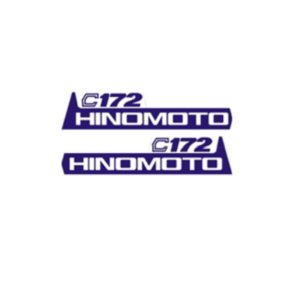 Sticker | Hinomoto C172 Sticker Set | model 1