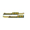 Stickers Iseki TU245 | achterzijde model 1 – OEM: TU245-DECAL-1, 8665-901-232-00