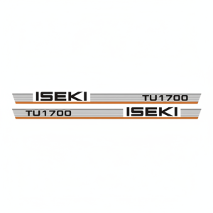 Sticker | Stickerset Iseki TU1700 | TU Series