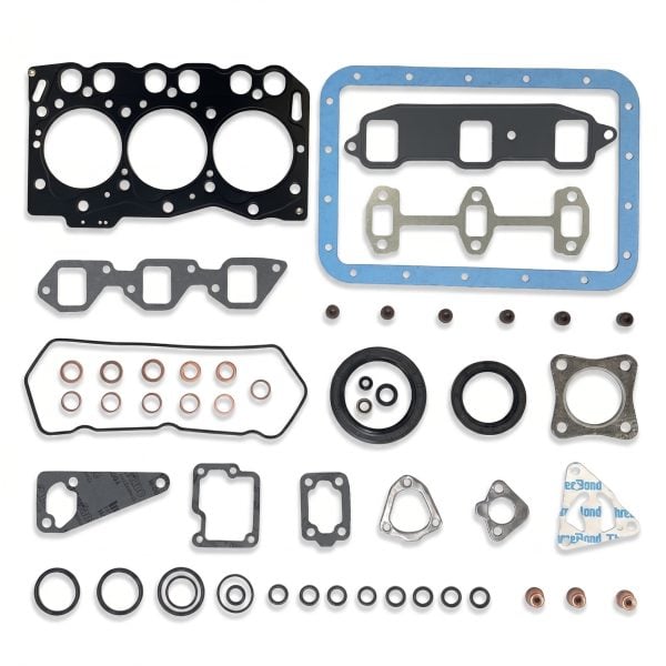 Kompletter Dichtungssatz Yanmar 3TNA68 | 3TN68 | 3TNE68 | 3TNV68 – B15 | B17-2 | B19 | Wacker Neuson | JCB Workmax 800D | Komatsu PC15R-8 – OEM: 119651-01340, 11965101340, 129901-22091