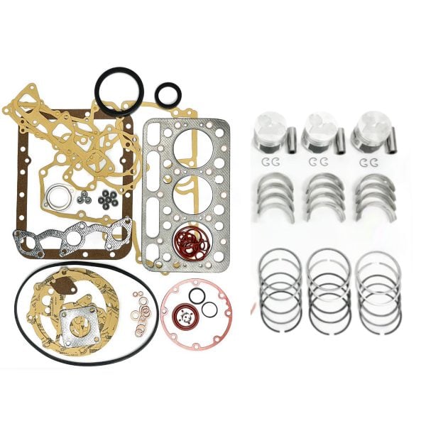 Motorrevisieset Kubota D1403 – L2500 | L2600 | L2800 | GL19 – GL201 | KL21 | Schäffer | Hinomoto – OEM: 16427-03310, 1642703310, 16414-99353