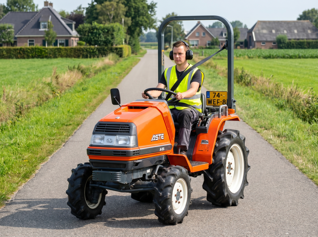 Veilig werken met de Kubota Aste A-155, A-175 en A-195 – regels en voorschriften