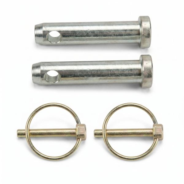 Oberlenkerbolzen 19x127mm Kat. 1 für Oberlenker | Hebesatz | 2er-Set (inkl. 2 Klappstecker) | Kubota | Iseki | Mitsubishi – OEM: S.77