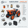 Katalog części Kubota B7001E | B7001DT
