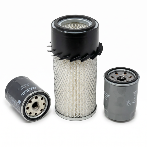 Filter Kit Knegt 404 | Eurotrac M404-M504 – Xinchai 490 4-cylinder | Foton FT404 | FT504 | Taishan TS554 – OEM: SO6159, JX85100C, JX85100