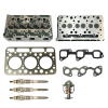Cilinderkop Kubota D1403 | L2500 | L2600 | L2800 | GL201 | Schäffer | JCB | compleet + koppakking + gloeibougie – OEM: 16414-03040, 1641403040, 16427-03310