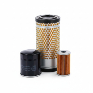 Kit de filtro Iseki TG6375 | TG6405 – kit de mantenimiento completo (filtro de aceite, combustible y aire) – OEM: 6213-240-005-10, Hifi SO10070, Donaldson P550335
