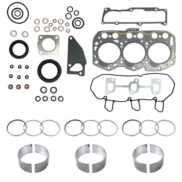 In-frame revisieset Yanmar 3TNV76 – 3D76E | John Deere | Goldoni | Wacker Neuson | Komatsu – OEM: 119737-01330, 11973701330