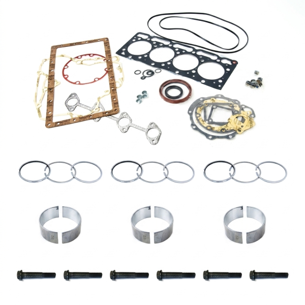 In-frame overhaul kit Kubota V1505 – V1505 | V1505D | V1505T | Bobcat | Giant | Schäffer – OEM: 16292-03310, 1629203310, 16394-03310
