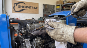 Tractor example oil change