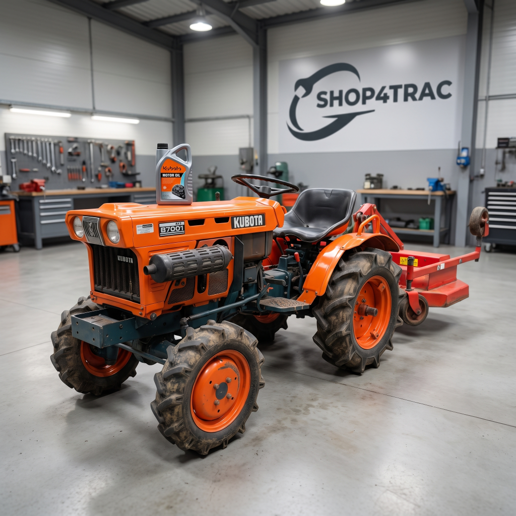 Aceite de motor y líquidos del Kubota B7001: tipos y cantidades