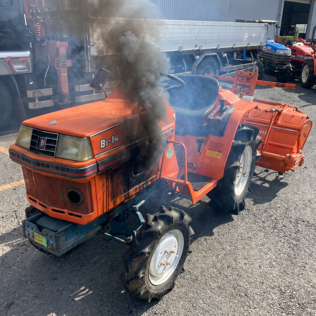 Kubota B1-14 a B1-17: solución de problemas