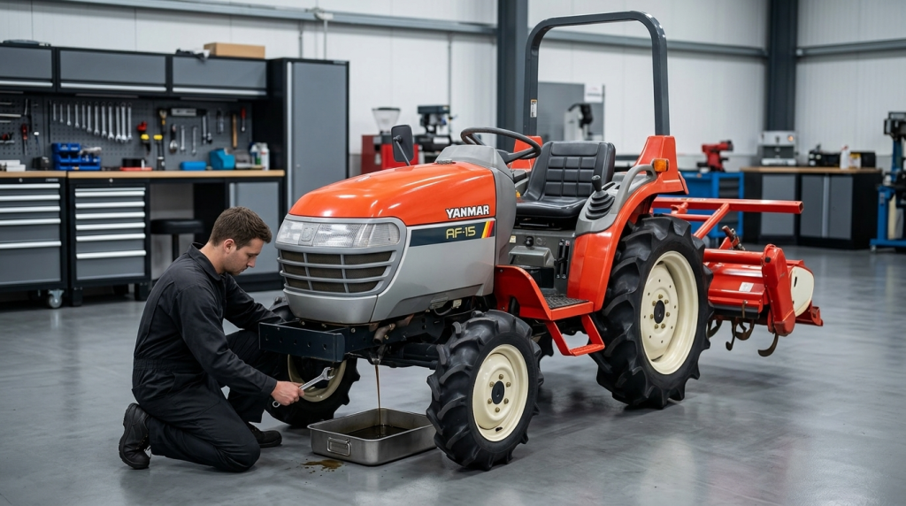 Yanmar AF-15 through AF-18 maintenance schedule: intervals and adjustment values