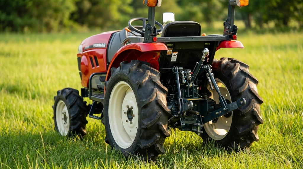Yanmar EG220–EG230 Hydraulik, Zapfwelle und Anbaugeräte