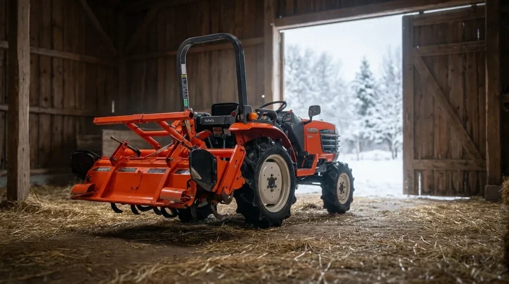 Préparer la Kubota GB110-GB200 pour l&rsquo;hiver