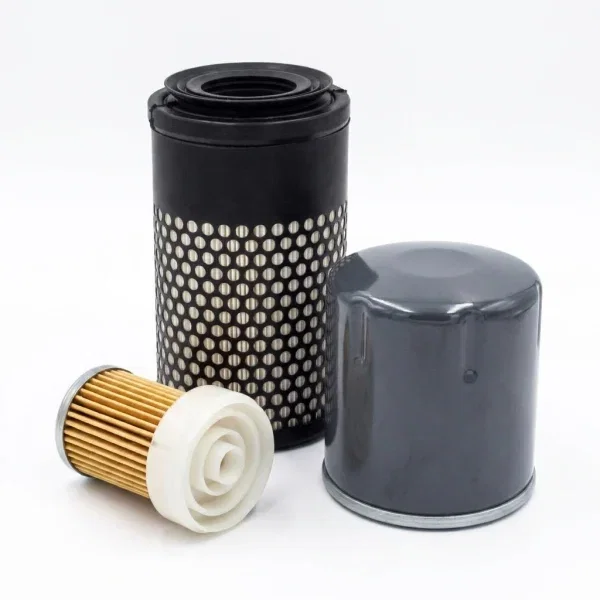 Filterset Kubota GB110 | GB130 | GB140 | GB145 – luchtfilter, oliefilter en brandstoffilter