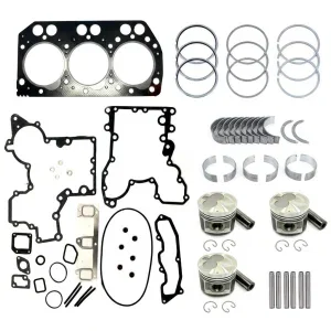 Engine Overhaul Kit Iseki E3CD | E3CD-T | E3CE – TK532 | TK538 | TG5390 | Massey Ferguson 1230 | Challenger MT275