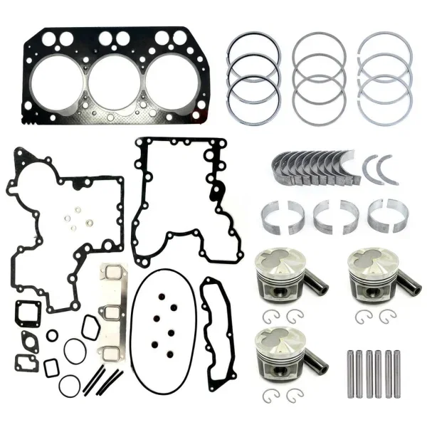 Kit revisione motore Iseki E3CD | E3CD-T | E3CE – TK532 | TK538 | TG5390 | Massey Ferguson 1230 | Challenger MT275