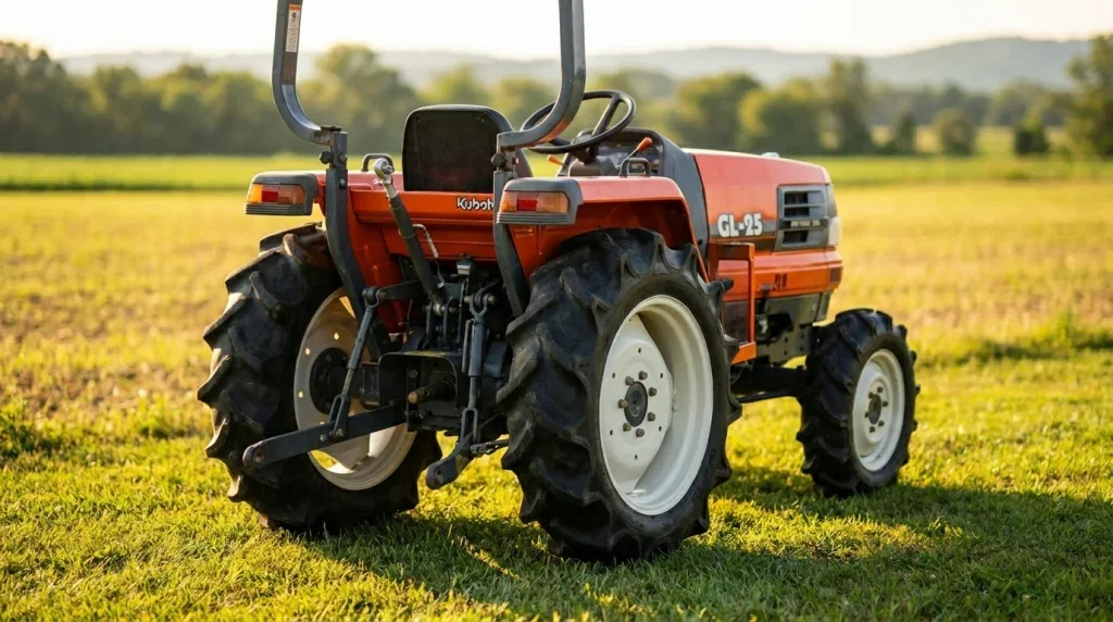 Kubota GL21 – GL27 – GL33 hydrauliek, PTO & werktuigen