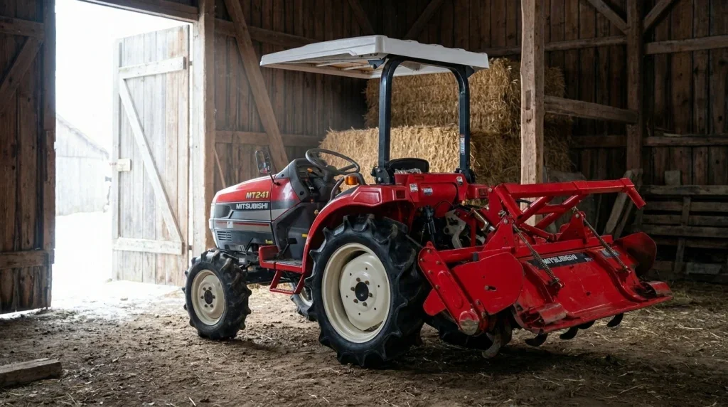 Mitsubishi MT161–MT241 winterklaar maken & langdurige stalling