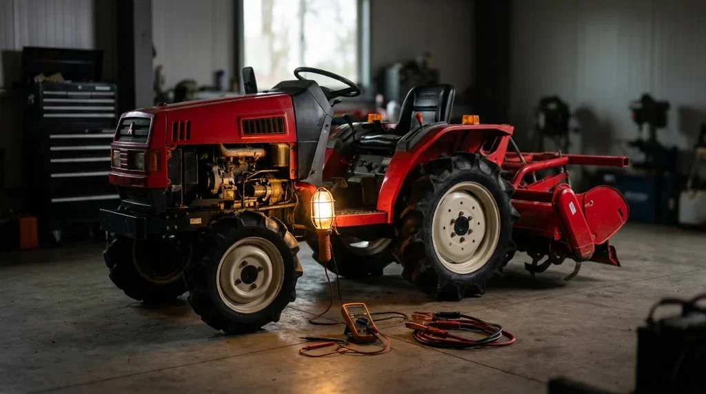 Usterki Mitsubishi MTX13 & MTX15: od problemów z rozruchem po podnośnik, który nie opada