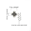 Croisillon de cardan 26×67 mm | Yanmar | Hinomoto